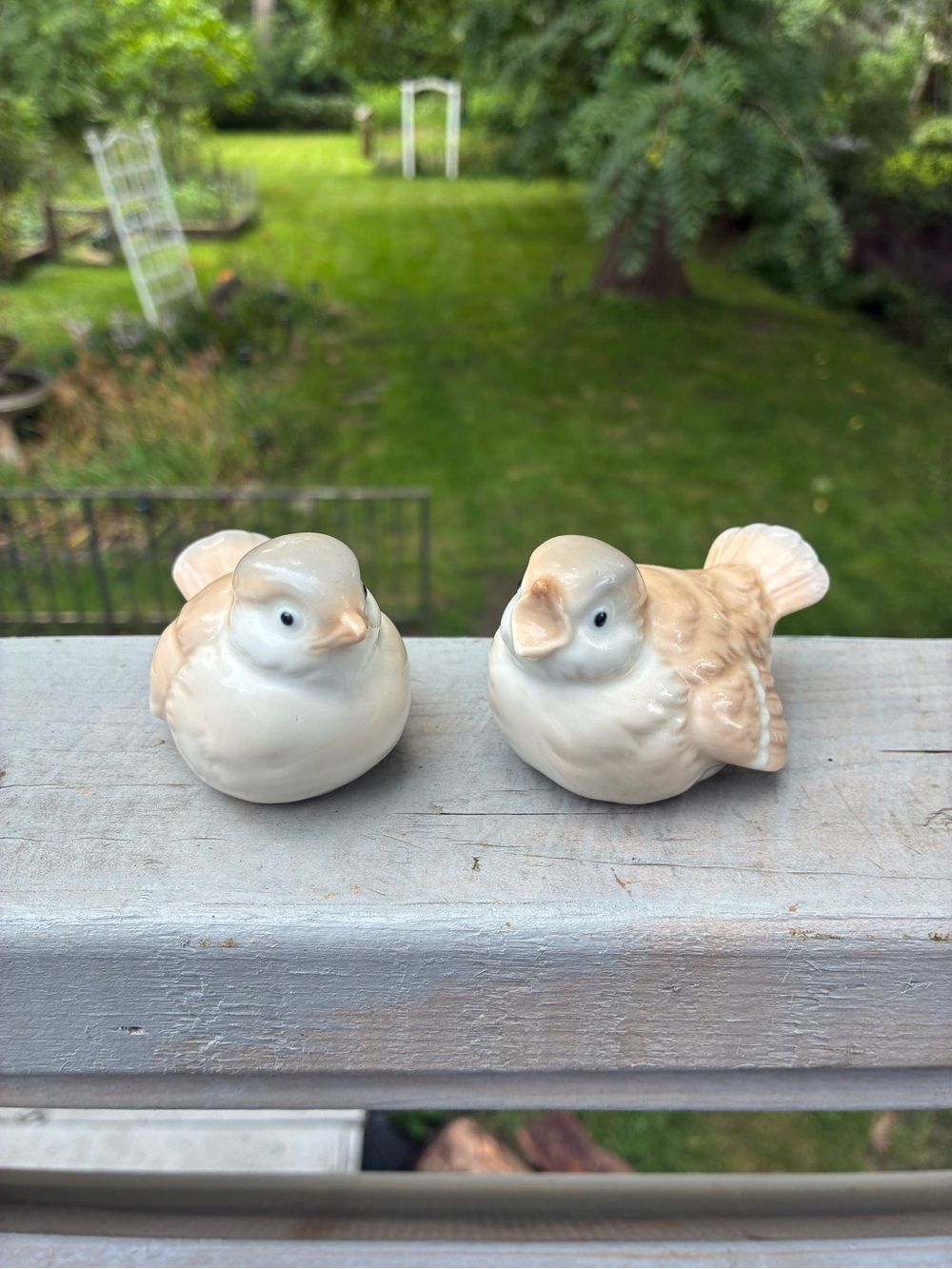 Vintage Porcelain Otagiri Bird Figurines